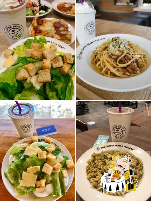 The Coffee Bean & Tea Leaf cafe, Lipa, The Outlets Restaurant menu