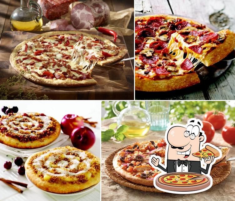 Choisissez de nombreux genres de pizzas