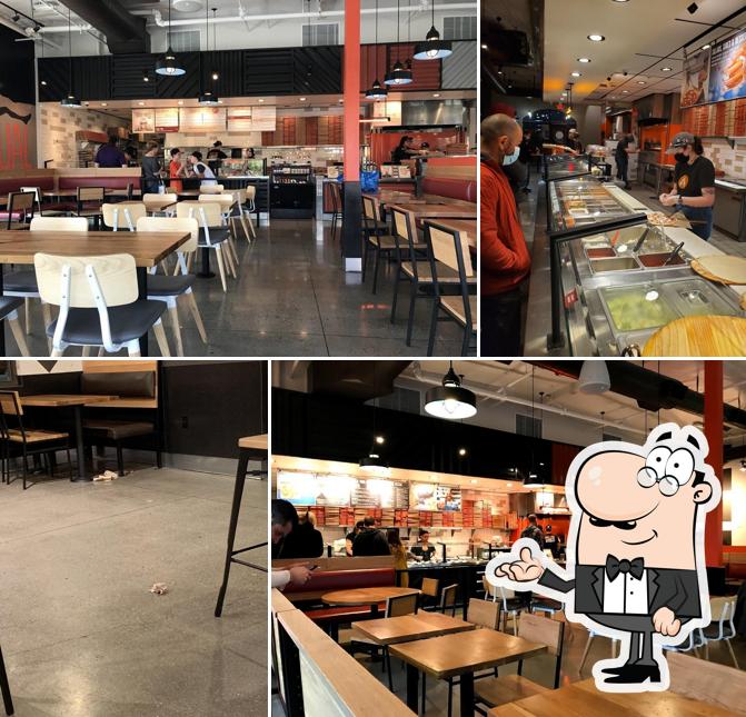 The interior of Blaze Pizza