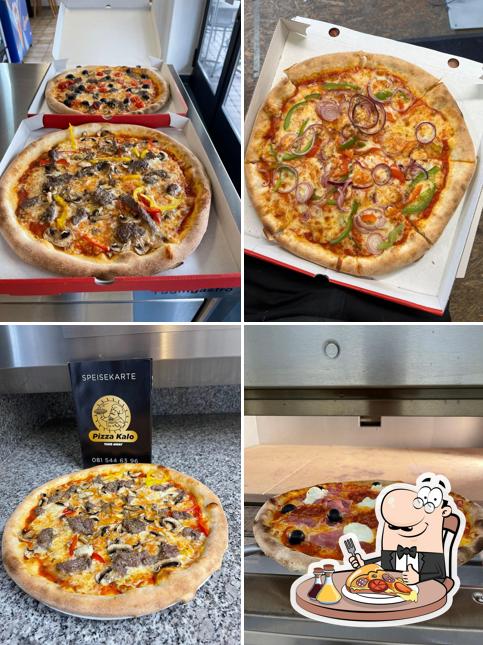 Commandez de nombreux types de pizzas