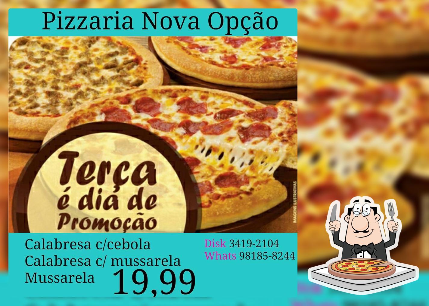 Pizzaria Nova Opção Pedro de Toledo SP