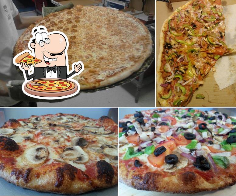 Попробуйте пиццу в "Hoobie's NY Pizza"