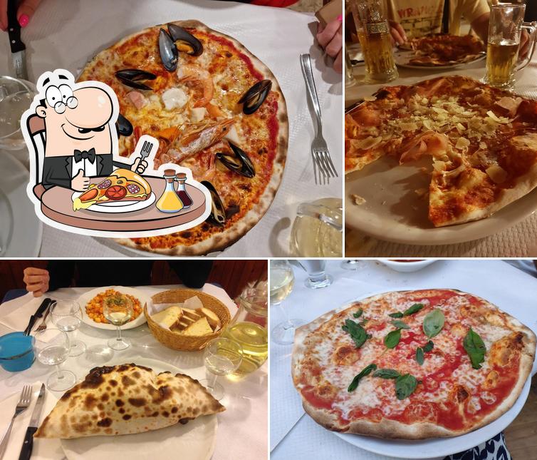 Scegli tra le svariate varianti di pizza