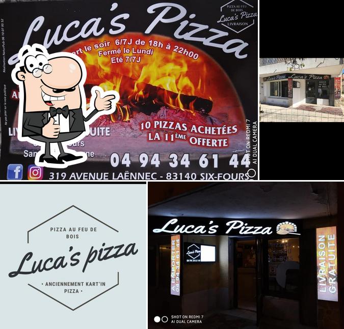 Это изображение ресторана "Luca's pizza"