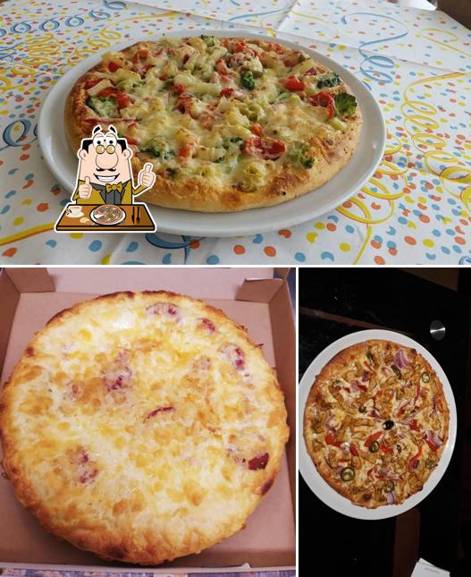 Prenez des pizzas à Super Pizza & China Service