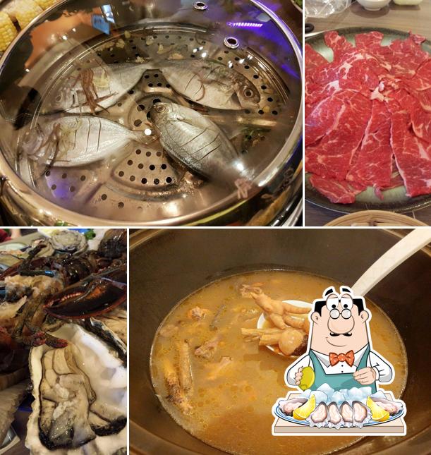 Huîtres à Lei Yue Mun Steam Hot Pot