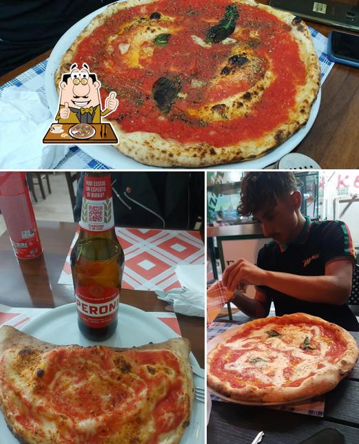 Elige una pizza en Regina Margherita