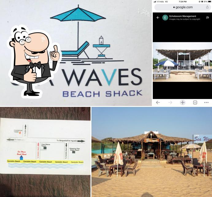 Look at the picture of Sea Waves Beach Shack