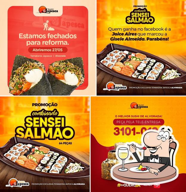 Platos en Temakeria Japesca - Alvorada