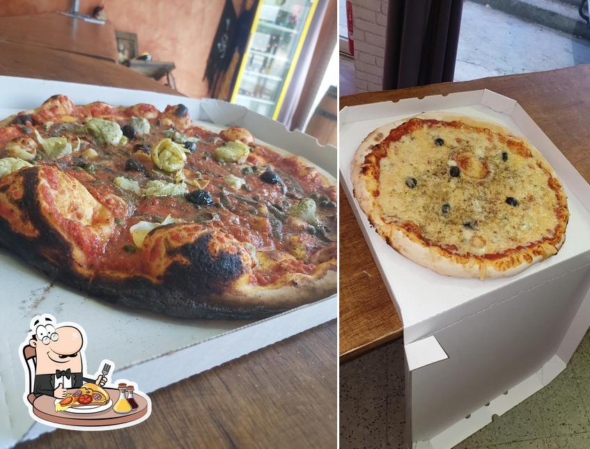 A Corsaire Pizza, vous pouvez essayer des pizzas