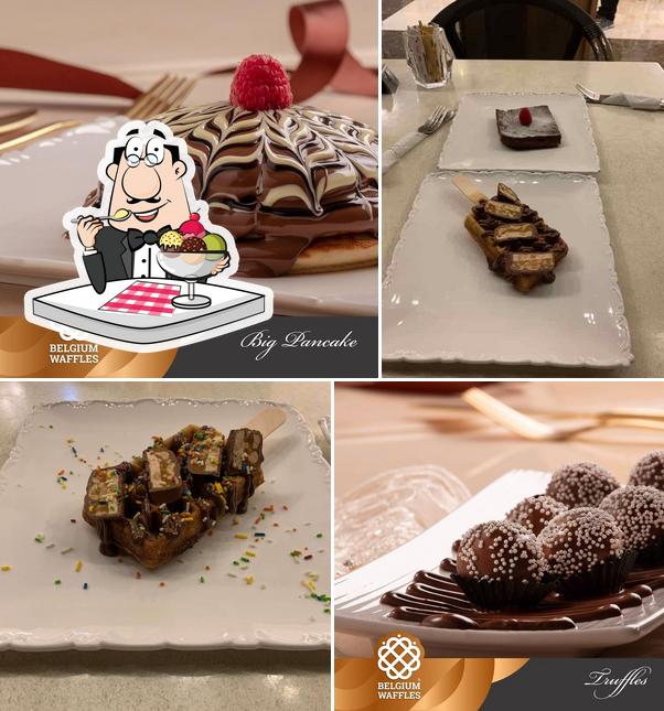 Belgium waffles الوافلز البلجيكي السيف cafe, Dubai, +9H7 Restaurant