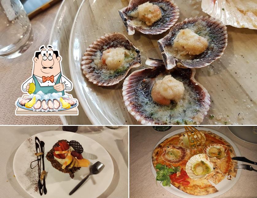 Prenditi tra i molti piatti di mare disponibili a Frank Baracca Pizzeria e Ristorante di pesce