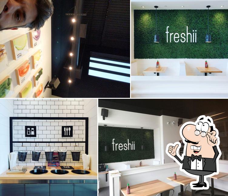 L'intérieur de Freshii