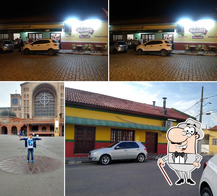 O exterior do Pizzaria Giggio's