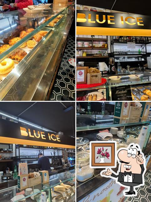 Gli interni di Blue Ice....gelato artigianale