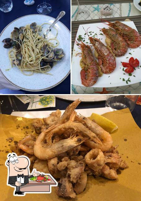 Ordina la cucina di mare a Osteria-Pizzeria Il Faro
