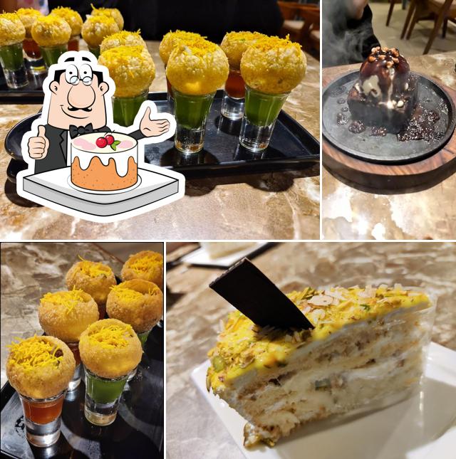 Carrot cake at Feraro