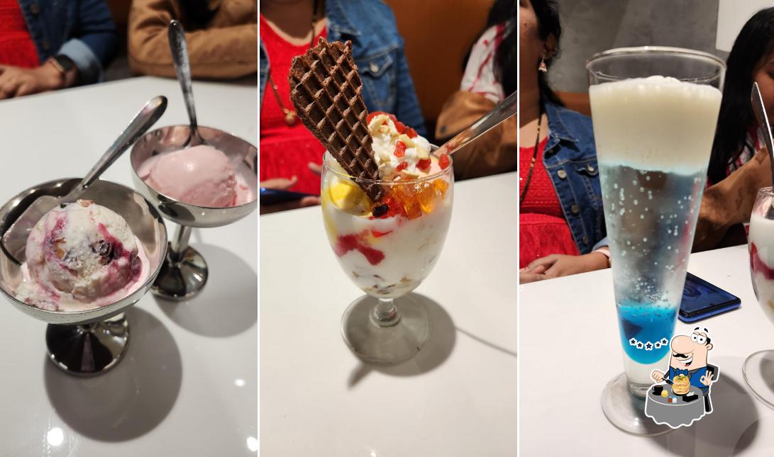 Parfait at Flavors Ice Cream Parlor