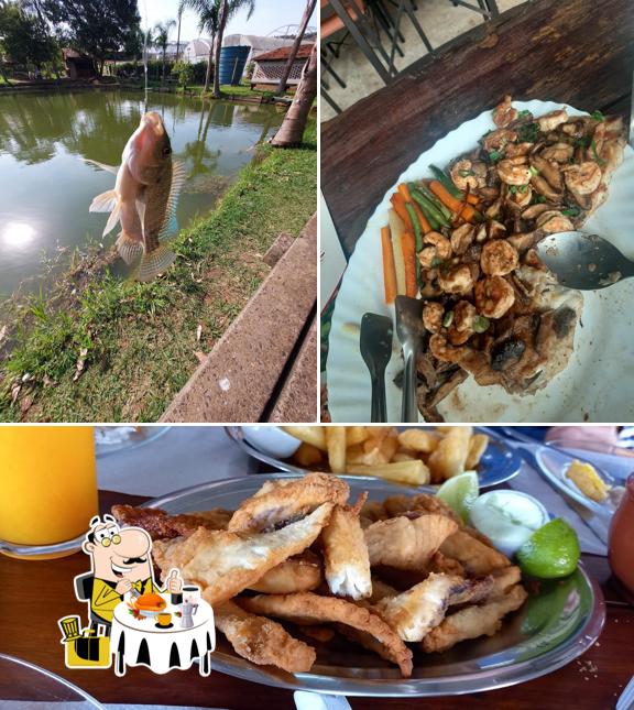 Comida em Pesqueiro Recanto das Cerejeiras