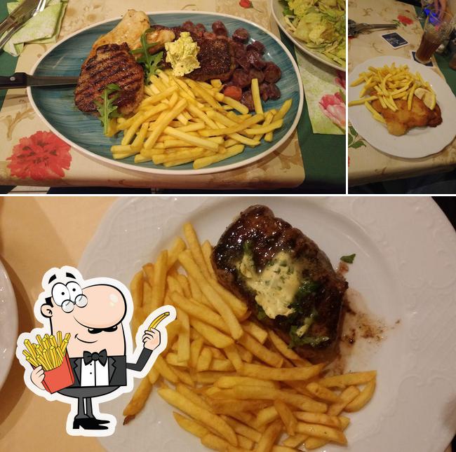 Order fries at Gasthof zum Haab
