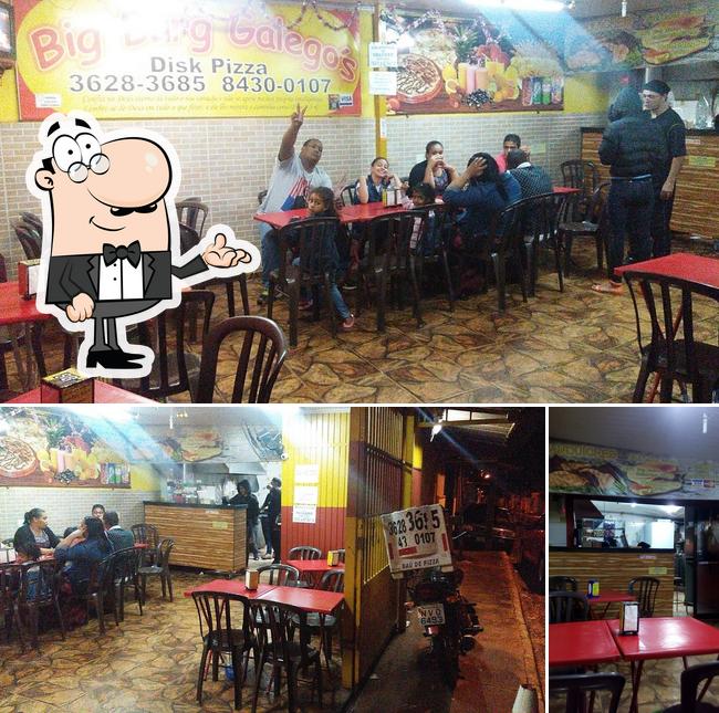 O interior do BIG BURG GALEGOS