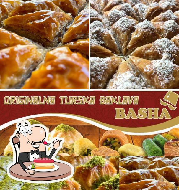 BASHA - originalna turska baklava offre un'ampia varietà di dessert