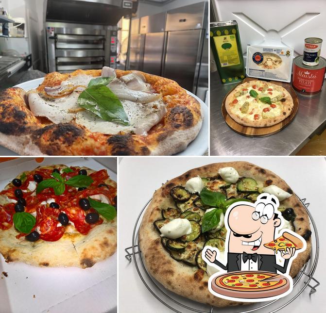 Essayez des pizzas à Pizzeria il capriccio