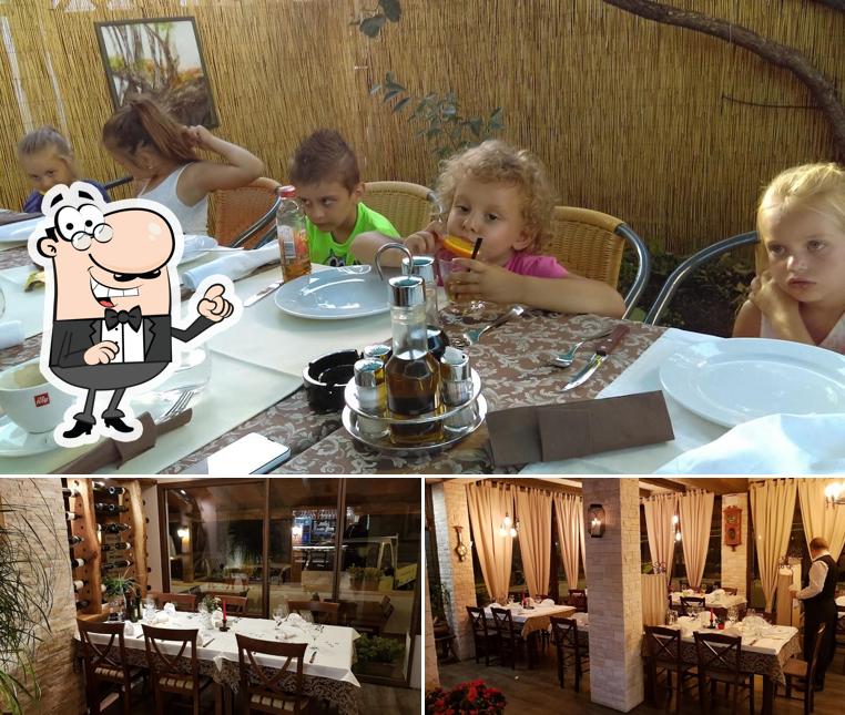 Gli interni di Bistro-pizzeria Luna