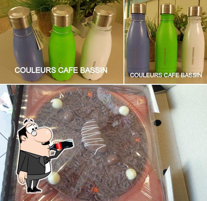 La photo de la boire et nourriture concernant Couleurs Cafe Bassin