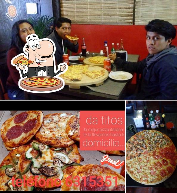 Order pizza at Da Tito Pizza