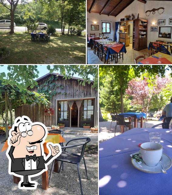 Dai un’occhiata alla foto che presenta la interni e tavolo da pranzo di Podere Il Sassone