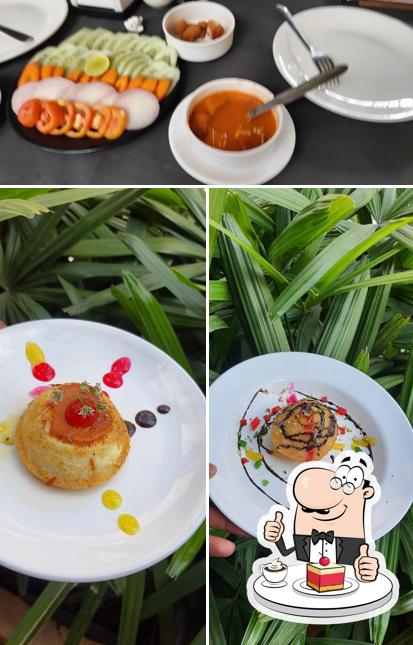Saffron serves a range of desserts