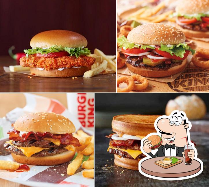 Закажите гамбургеры в "Burger King"