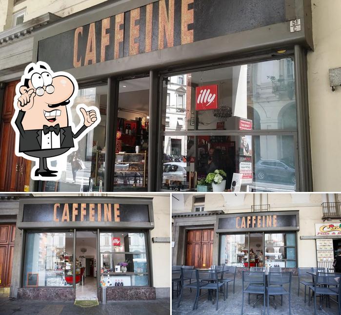 Gli interni di Caffeine Caffetteria - Bar Tavola Calda