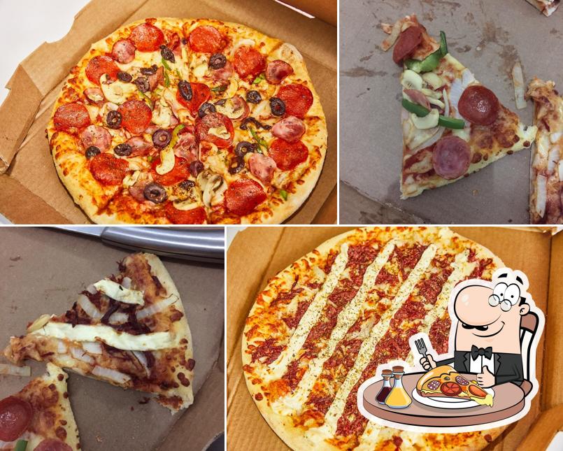 Experimente pizza no Domino's Pizza