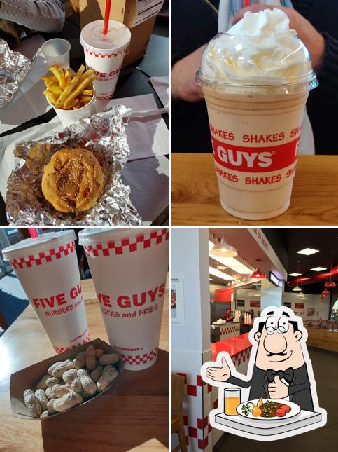Nourriture à Five Guys Dijon Toison D'or