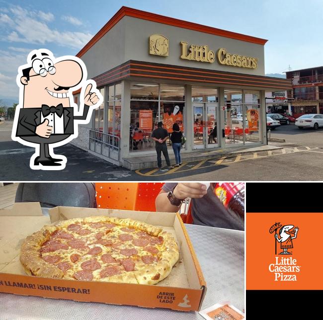 Here's a picture of Little Caesars Pizza