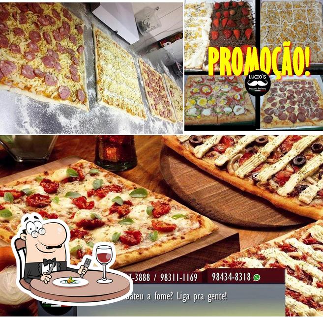 Comida em Lucio's Pizzaria & Fast Food