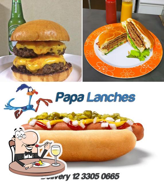 Comida em Papa Lanches