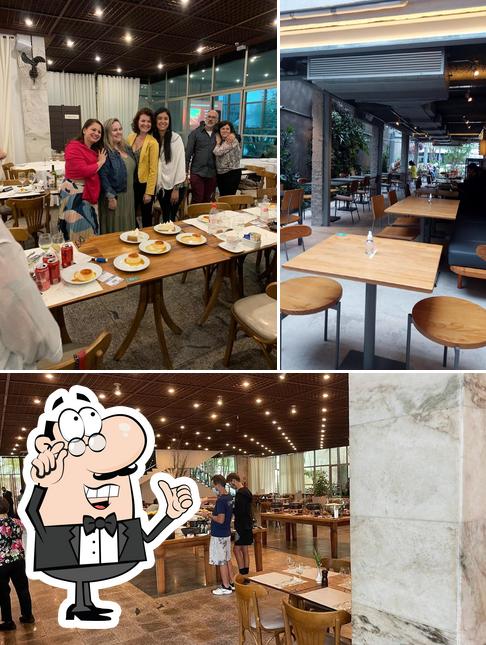 O interior do Àthor Gastronomia