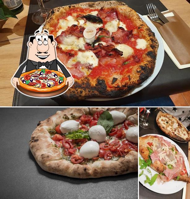 Commandez des pizzas à Pizzeria Nomèa dove la farina diventa arte