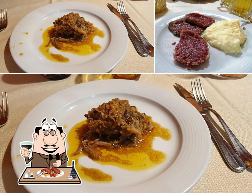 Prenditi i piatti di carne a Trattoria Pizzeria Mirca