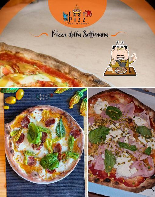 Scegli tra le molte varianti di pizza