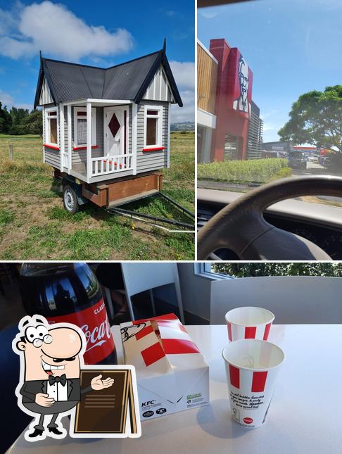 Among different things one can find exterior and beer at KFC Motueka