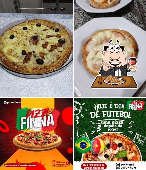 No Pizzaria Finna, você pode pedir pizza