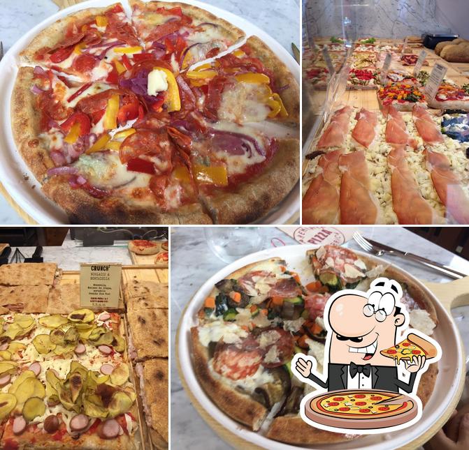 Elige una pizza en Premiata Fabbrica Pizza