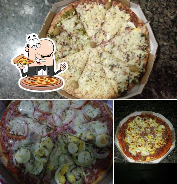 Experimente pizza no Shekiná esfiharia e pizzaria