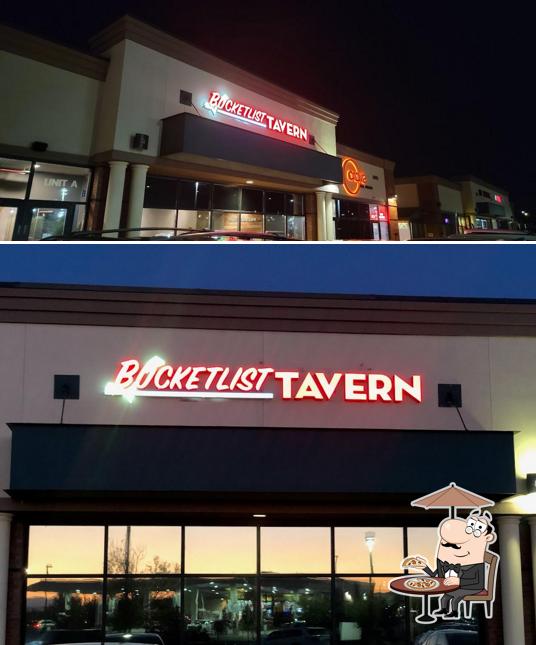 Bucket List Tavern in Castle Rock Restaurant menu and reviews