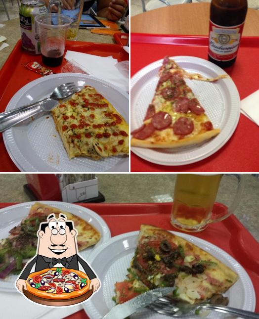 Get pizza at Pizzaria Fornera