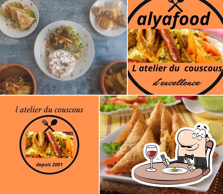 Nourriture à L'Atelier du Couscous - Alya food